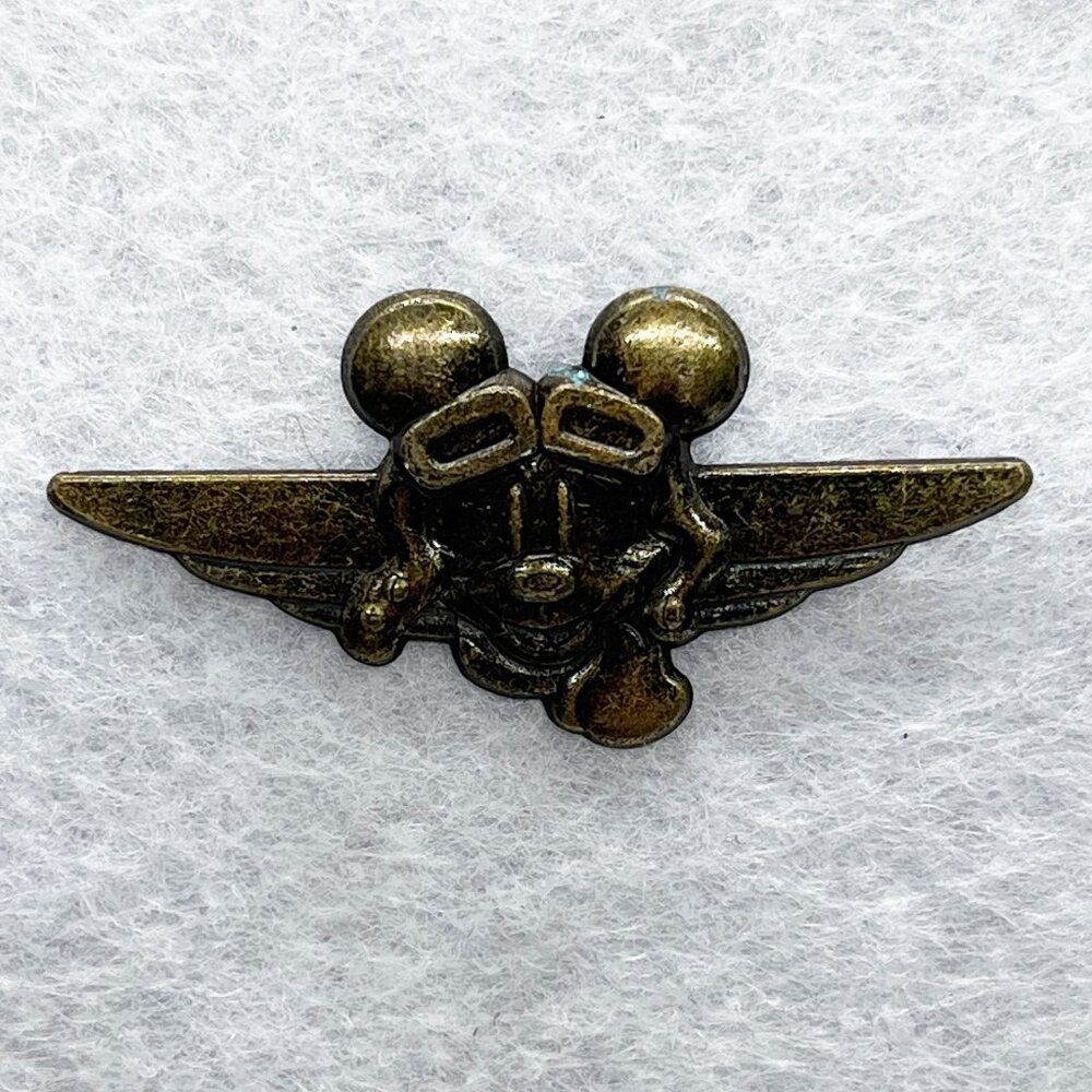 🔮 5/$25 Disney Mickey Mouse Aviator‎ Wings Pin